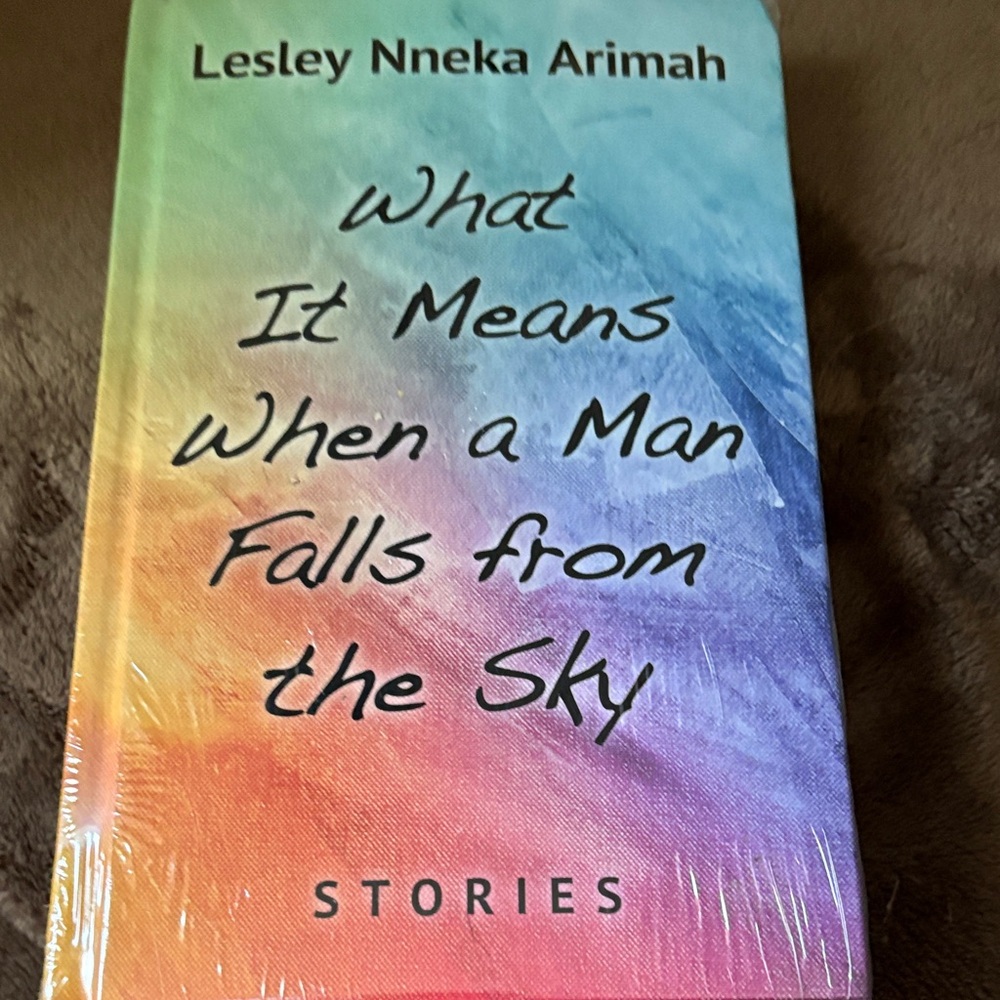 Colorful Book Cover - What It Means When a Man Falls from the Sky